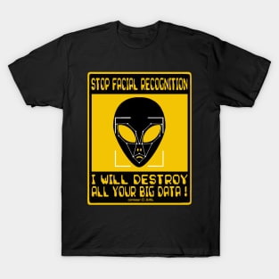 Stop Facial Recognition T-Shirt